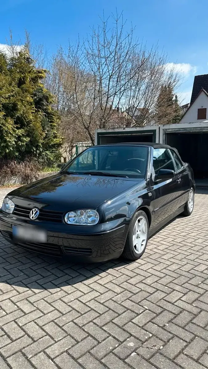 Używany VW Golf 75 KM (55 kW) 1999 Czarny Kabriolet