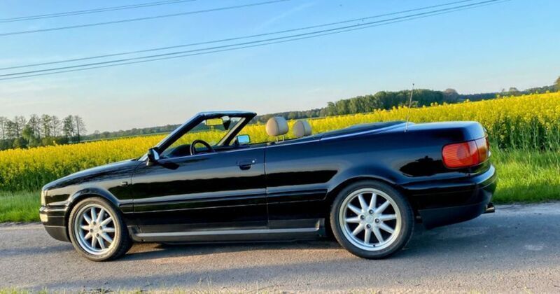 Schwarz Gebraucht 2000 Audi 80 Sport Cabrio | 13.250 € - Bild 1/4