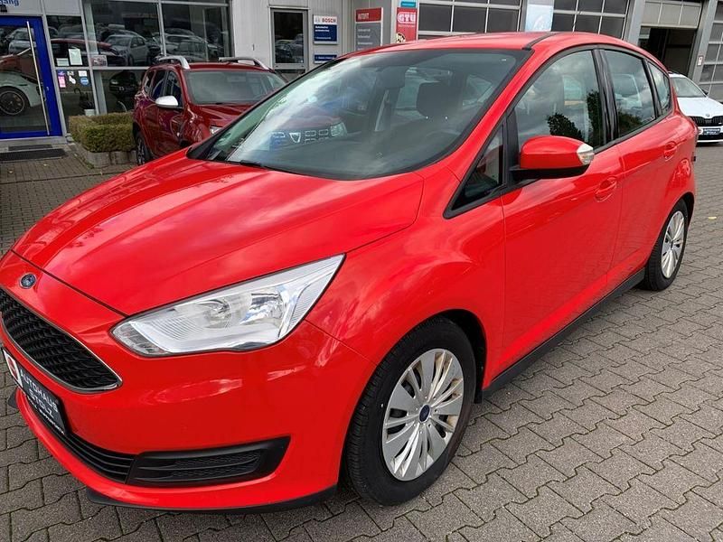 Rot Gebraucht 2017 Ford C-MAX Trend Van / Kleinbus | 12.776 € (Superpreis) - Bild 1/4