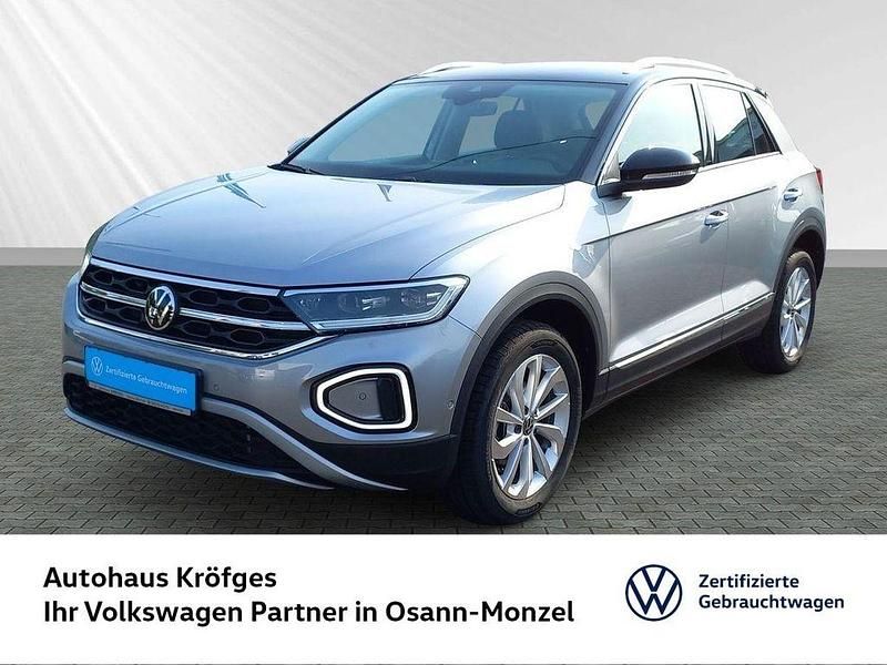 Silber Gebraucht 2024 VW T-Roc Style SUV | 28.990 € (Fairer Preis) - Bild 1/4
