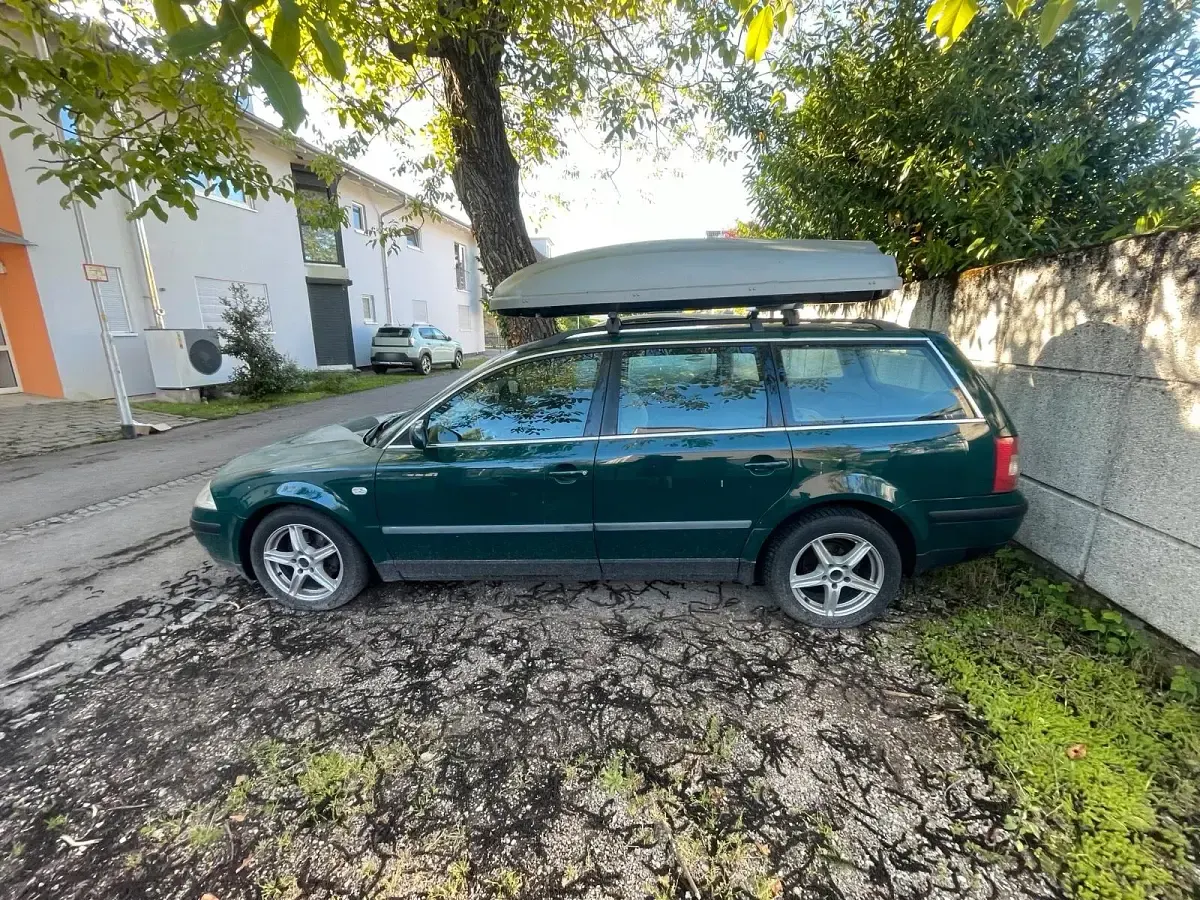 Käytetty VW Passat 130 HP (95 kW) 2001 Vihreä Farmari