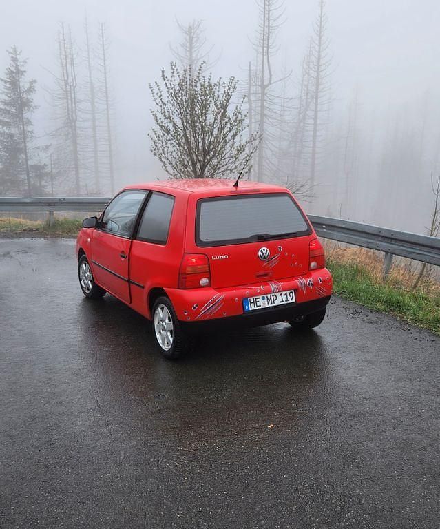 Gebraucht VW Lupo 50 PS (36 kW) 2001 Rot Kleinwagen