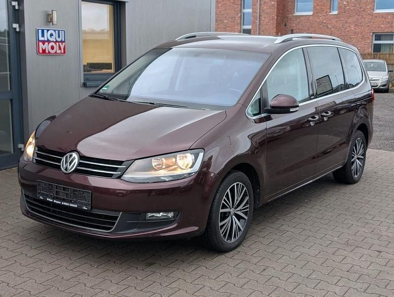 Brugt VW Sharan Allstar 150 HK (110 kW) 2016 Rød MPV