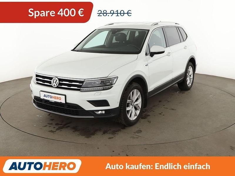 Gebraucht VW Tiguan Allspace Comfortline 190 PS (139 kW) 2020 Weiß SUV
