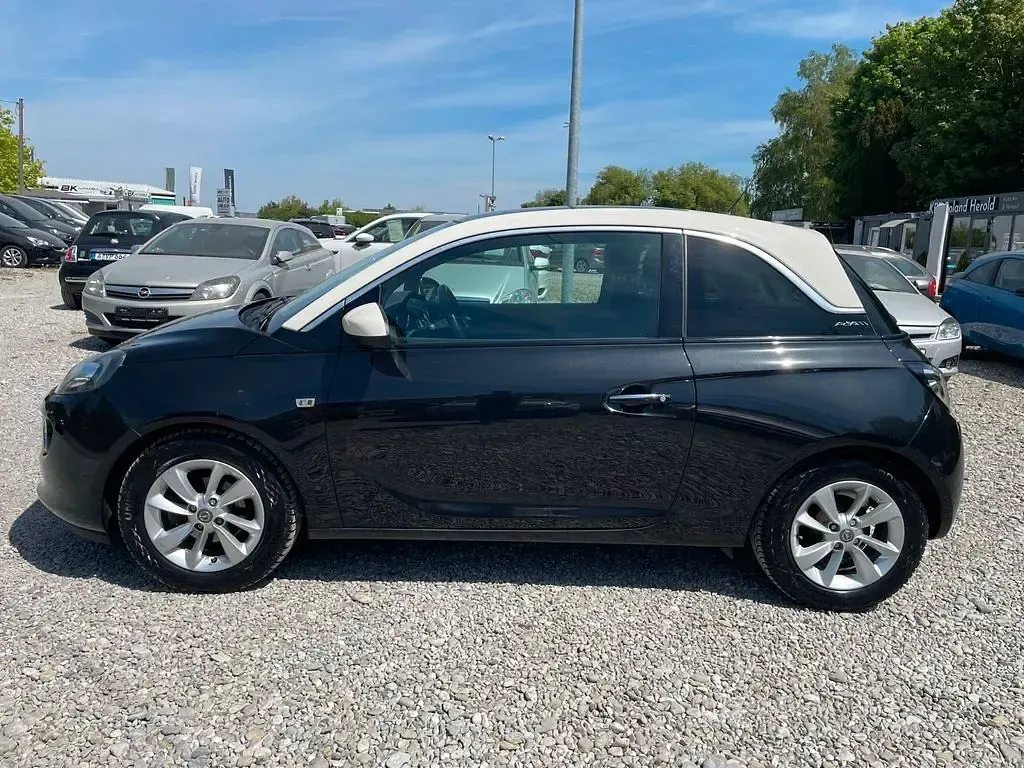 Gebraucht Opel Adam Glam 87 PS (63 kW) 2015 Schwarz Kleinwagen