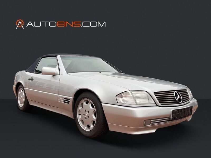 Silber Gebraucht 1991 Mercedes SL500 Cabrio | 17.888 € - Bild 1/4