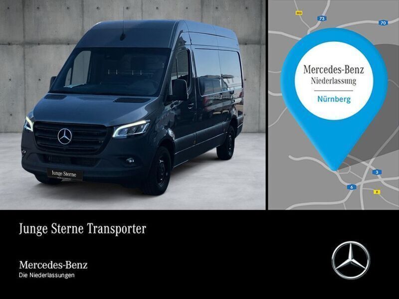Grau Gebraucht 2022 Mercedes Sprinter Van | 45.077 € (Superpreis) - Bild 1/4
