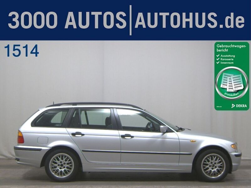 Titansilber metallic Gebraucht 2005 BMW 320 Kombi | 1.290 € - Bild 1/4