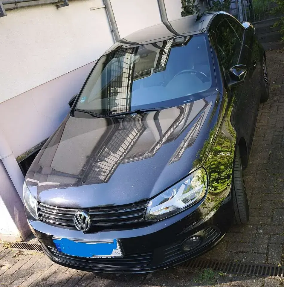 Usata VW Eos 122 CV (89 kW) 2012 Nero Cabrio