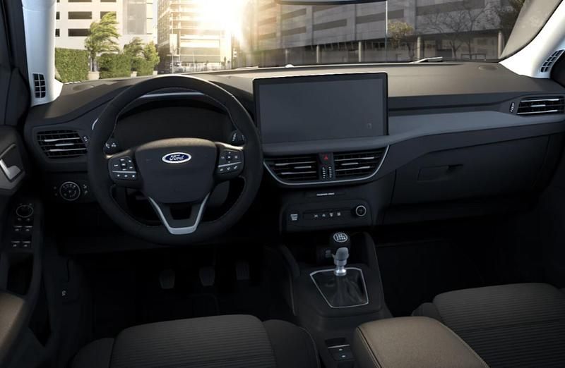 Neu Ford Focus Titanium X 125 PS (91 kW) 2025 Frozen white Limousine