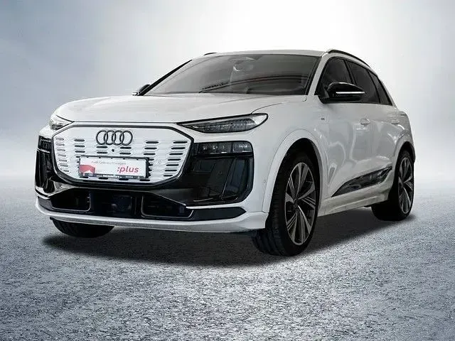 Gebraucht Audi Q6 e-tron S-Line 225 kW (306 PS) 2025 Gletscherweiß metallic SUV