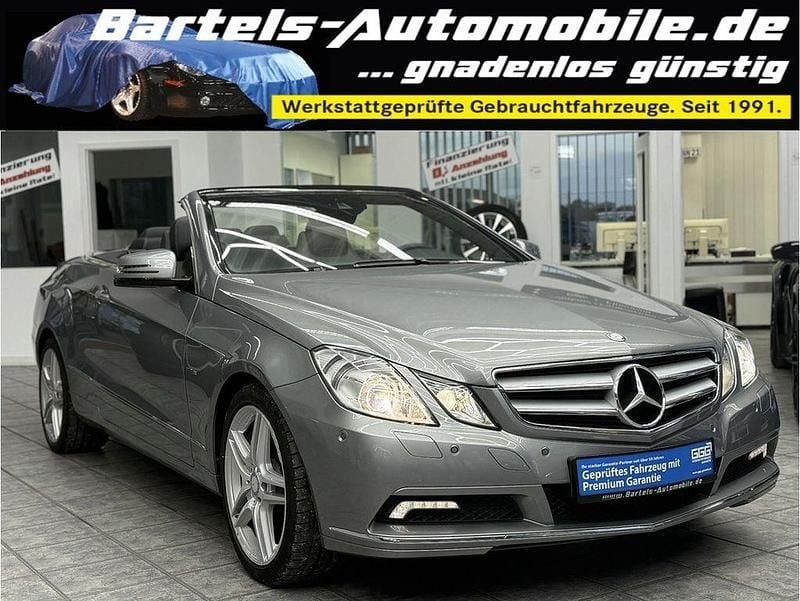 Grau Gebraucht 2010 Mercedes E250 Avantgarde Cabrio | 12.850 € (Fairer Preis) - Bild 1/4