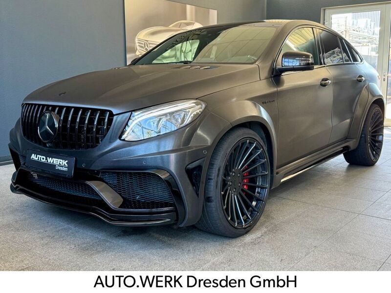 Schwarz Gebraucht 2016 Mercedes GLE63 AMG AMG SUV | 59.990 € - Bild 1/4