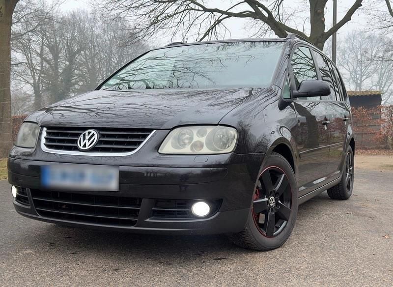 Gebraucht VW Touran 105 PS (77 kW) 2006 Schwarz Van / Kleinbus