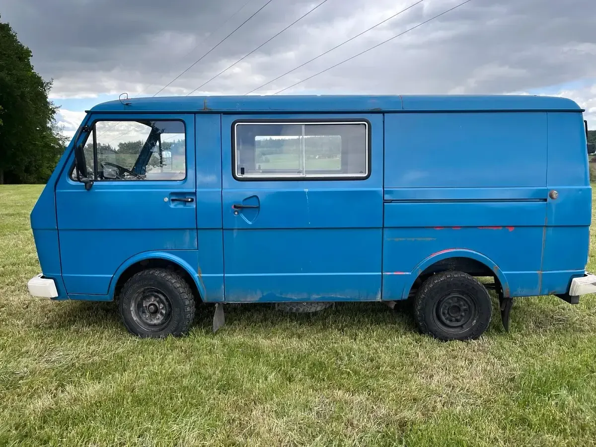 Gebraucht VW LT 70 PS (51 kW) 1995 Blau Van / Kleinbus