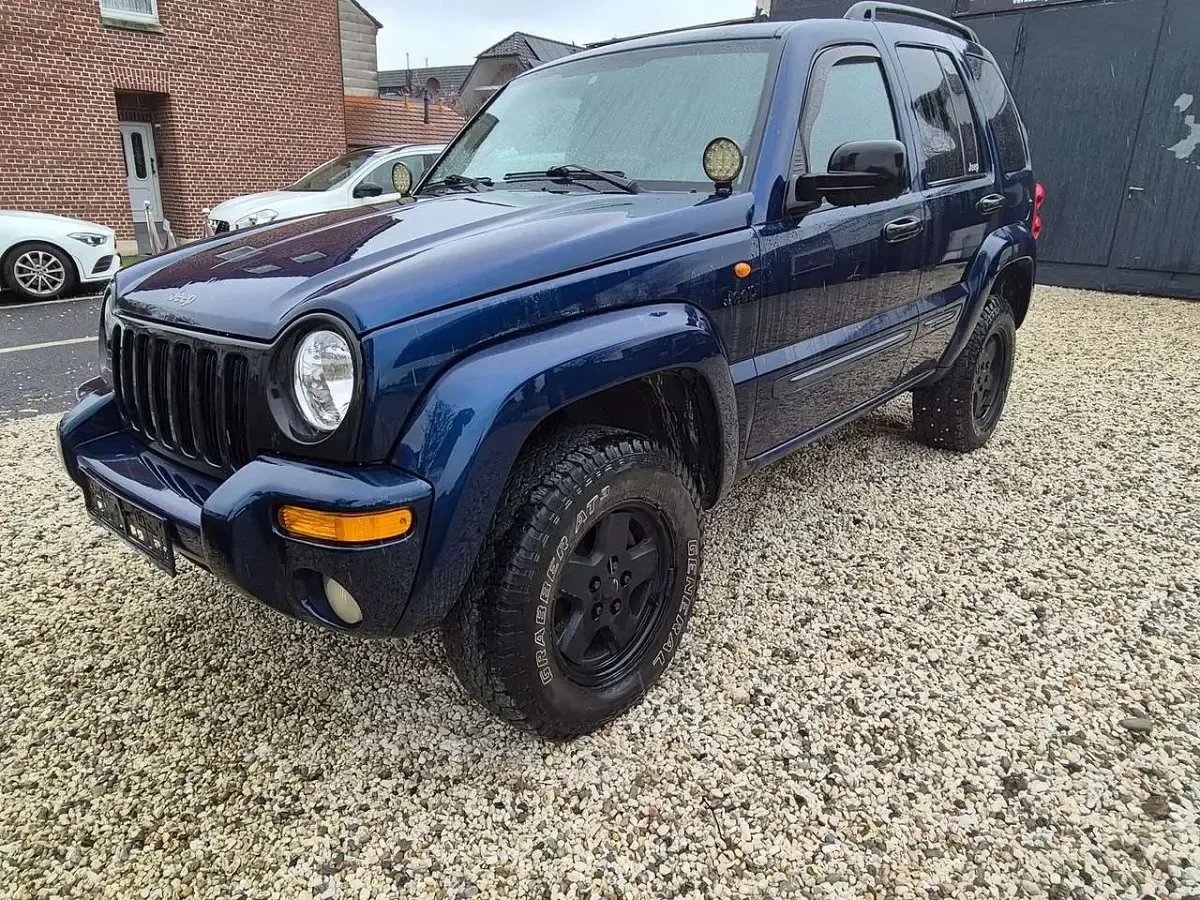 Gebraucht Jeep Cherokee Limited 211 PS (155 kW) 2003 Patriot blue pearl coat SUV