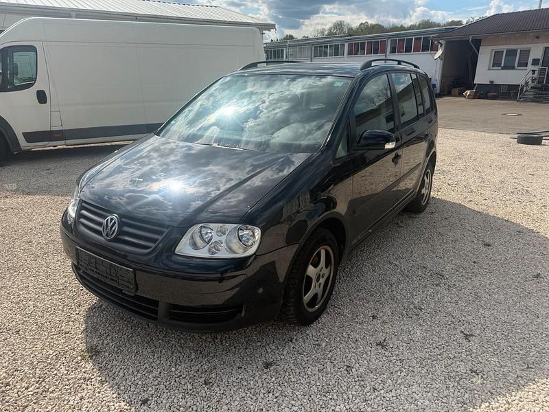 Gebraucht VW Touran 2004 Schwarz Van / Kleinbus