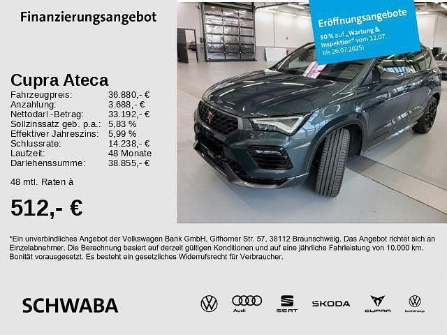 Dark camouflage metallic Gebraucht 2022 Cupra Ateca SUV | 36.880 € (Etwas zu teuer) - Bild 1/4