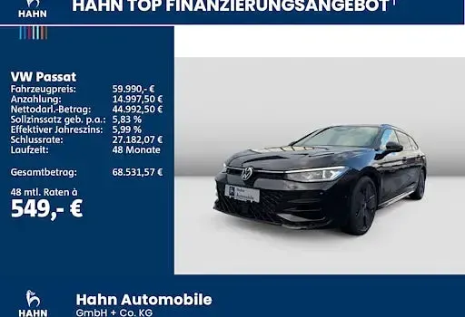 Gebraucht VW Passat R-line 265 PS (194 kW) 2026 Schwarz Kombi
