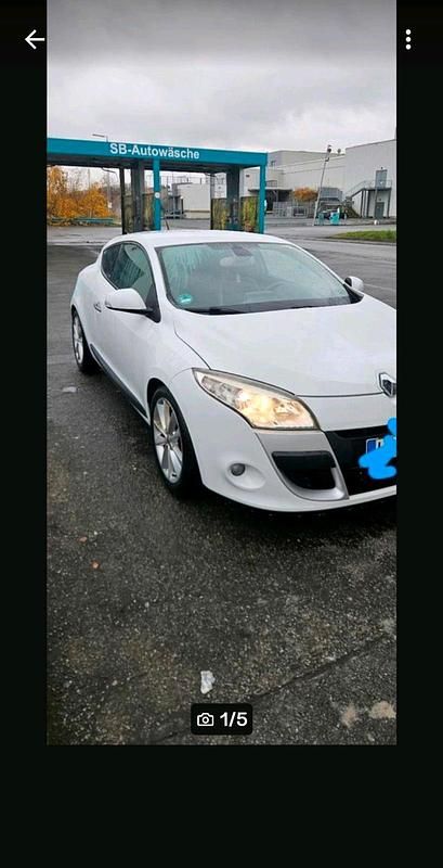 Gebraucht Renault Mégane Coupé 130 PS (95 kW) 2010 Weiß Coupé