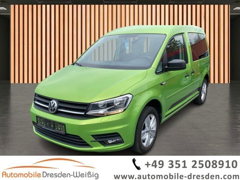 Gebraucht VW Caddy Trendline 125 PS (91 kW) 2016 Viperngrün metallic Van / Kleinbus