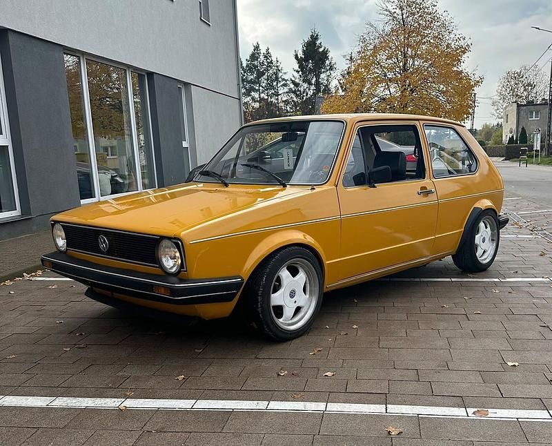 Gelb Gebraucht 1976 VW Golf I Kleinwagen | 6.900 € - Bild 1/4