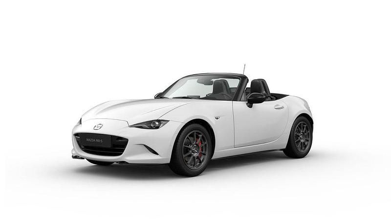Neu Mazda MX5 Homura-Line 132 PS (97 kW) 2025 Weiß Cabrio