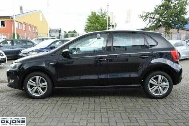 Gebraucht VW Polo Match 69 PS (50 kW) 2013 Schwarz metallic