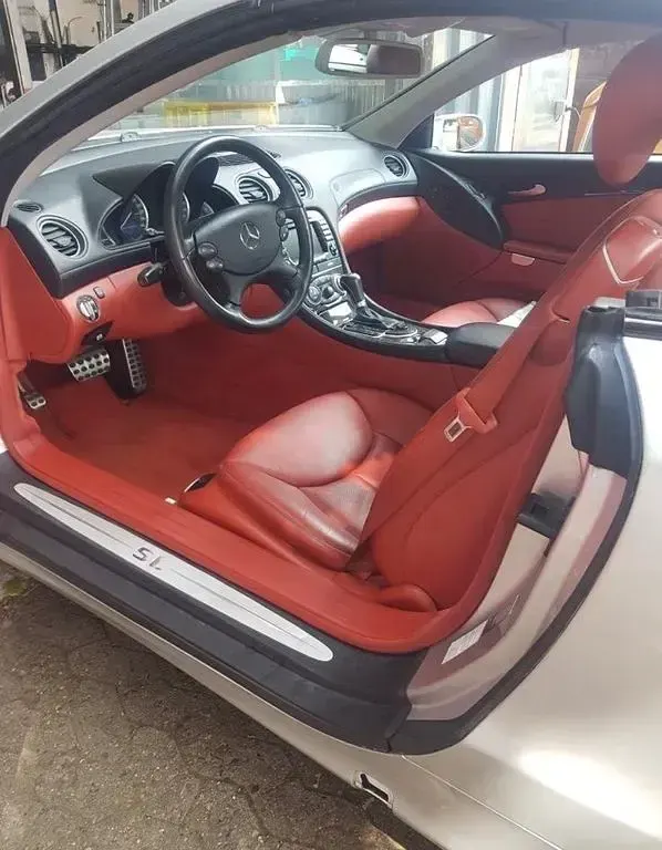 Gebraucht Mercedes SL350 Edition 245 PS (180 kW) 2004 Silber Cabrio
