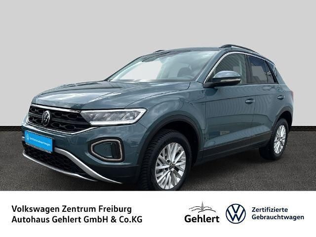 Blau Gebraucht 2024 VW T-Roc Life SUV | 24.400 € (Guter Preis) - Bild 1/4
