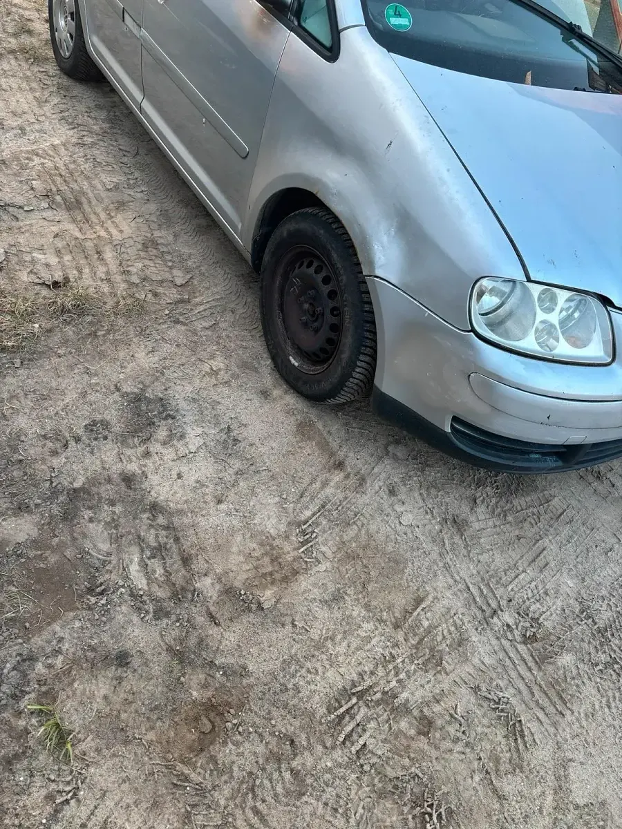 Gebraucht VW Touran 2003 Silber Van / Kleinbus