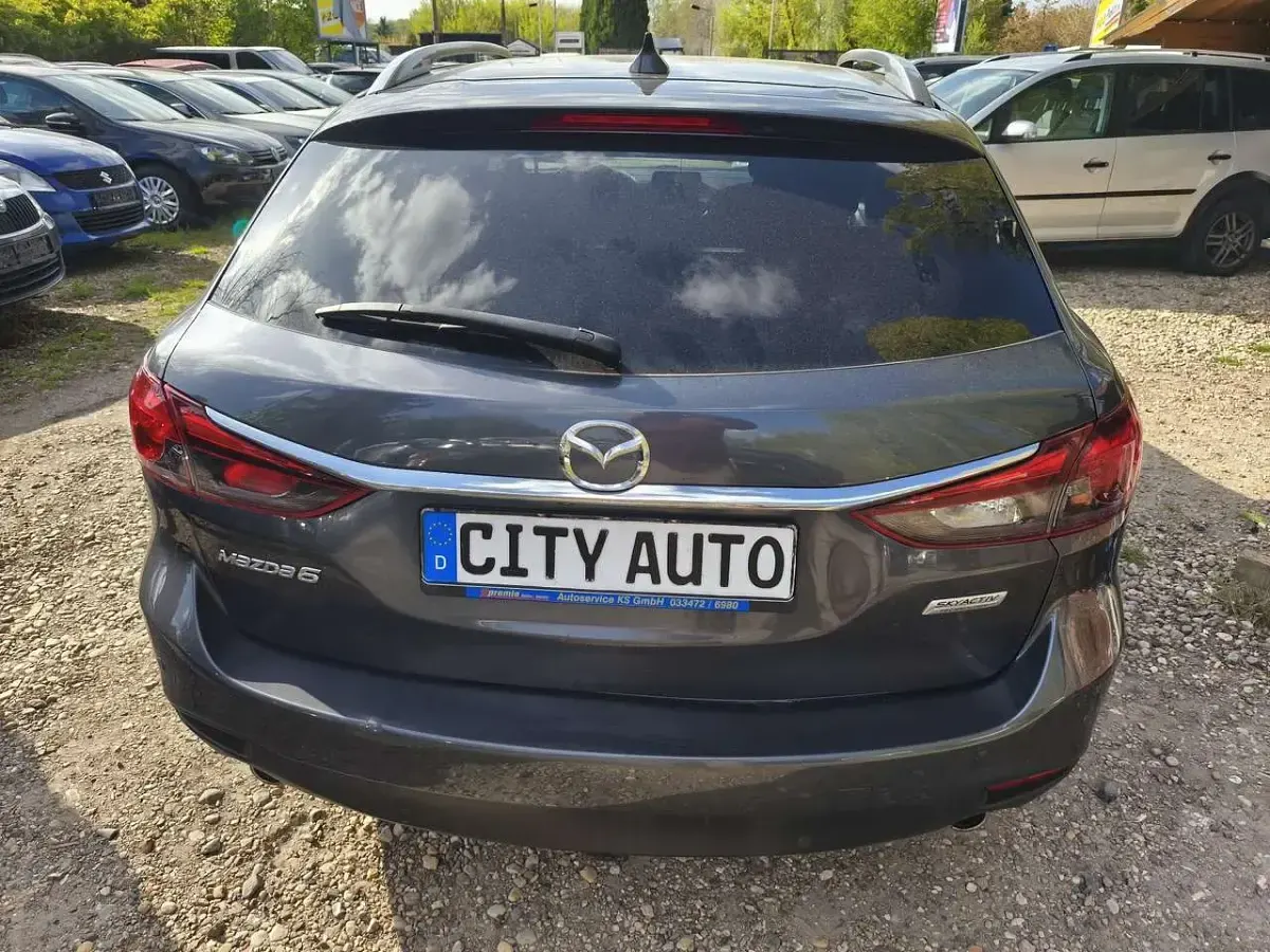 Gebraucht Mazda 6 Exclusive-Line 150 PS (110 kW) 2016 Graphitgrau metallic Kombi