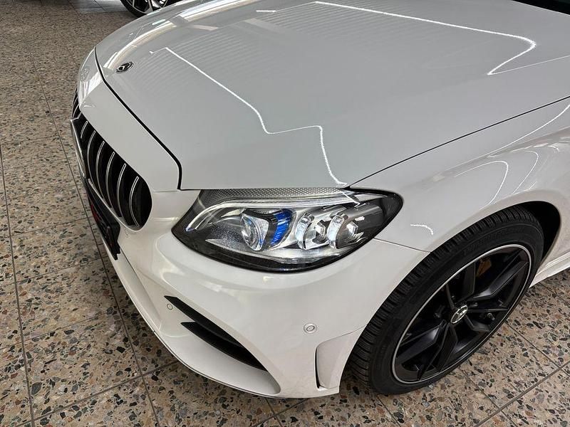 Gebraucht Mercedes C300 AMG line 258 PS (189 kW) 2019 Weiß Limousine