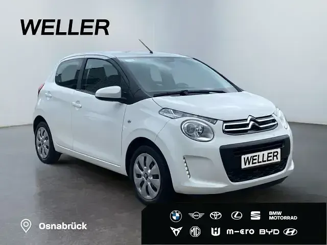 Gebraucht Citroën C1 Feel 72 PS (52 kW) 2021 Weiss Kleinwagen