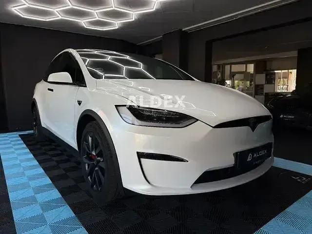 Usado Tesla Model X Plaid 750 kW (1020 CV) 2023 Blanco SUV
