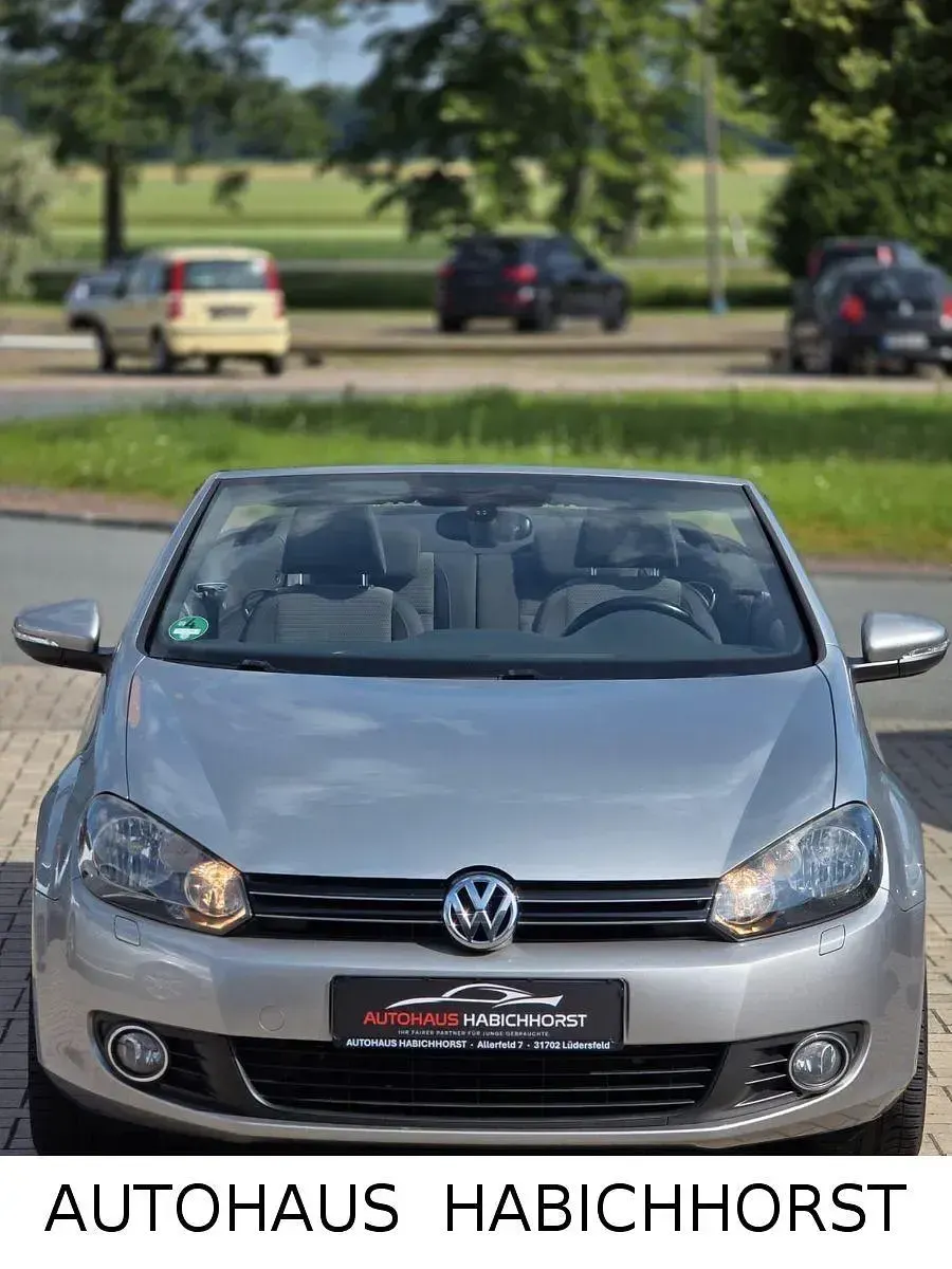 Gebraucht VW Golf 105 PS (77 kW) 2011 Silber Cabrio