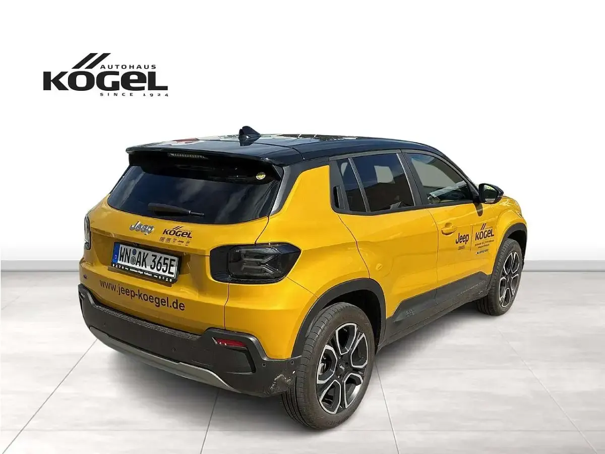 Gebraucht Jeep Avenger EV Summit 114 kW (156 PS) 2023 Gelb (sun yellow) SUV