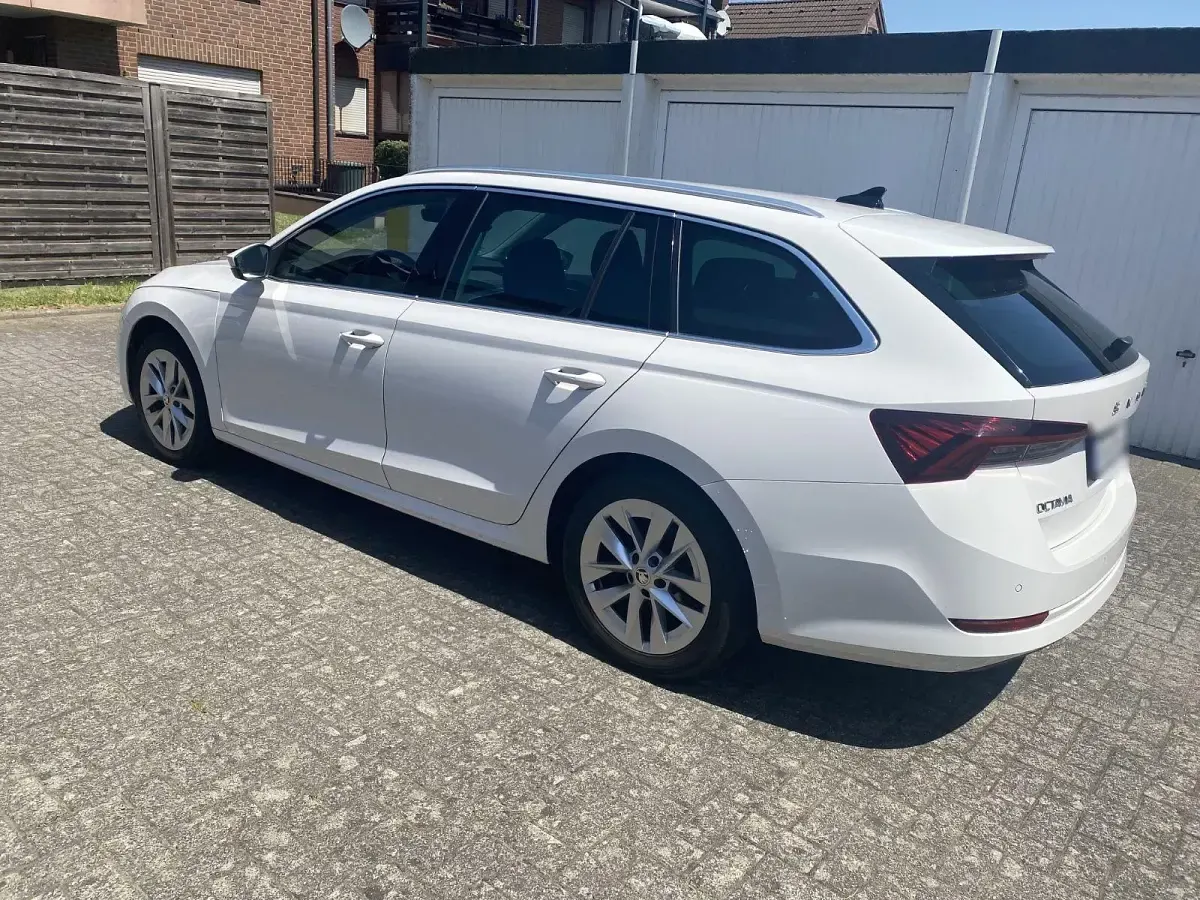 Gebraucht Skoda Octavia Style 116 PS (85 kW) 2023 Weiß Kombi
