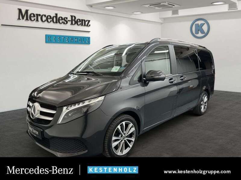Graphitgrau Gebraucht 2023 Mercedes V250 Edition Van / Kleinbus | 55.490 € (Etwas zu teuer) - Bild 1/4
