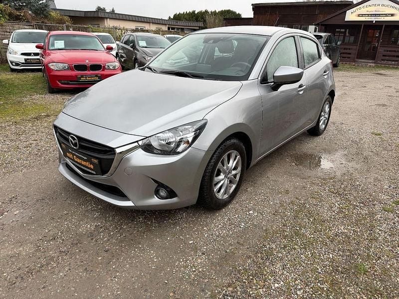 Gebraucht Mazda 2 Exclusive-Line 75 PS (55 kW) 2015 Grau Limousine