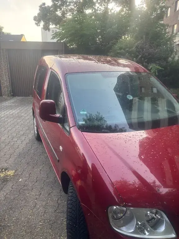 Gebraucht VW Caddy Life 80 PS (58 kW) 2007 Rot Van / Kleinbus