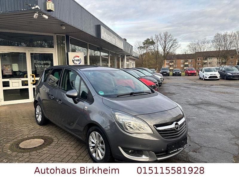 Grau Gebraucht 2017 Opel Meriva drive Van / Kleinbus | 7.800 € (Fairer Preis) - Bild 1/4