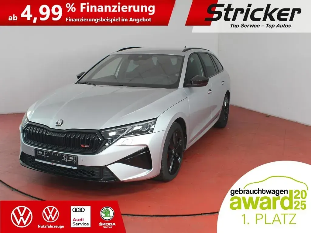 Gebraucht Skoda Octavia RS 265 PS (194 kW) 2025 Brillantsilber metallic Kombi