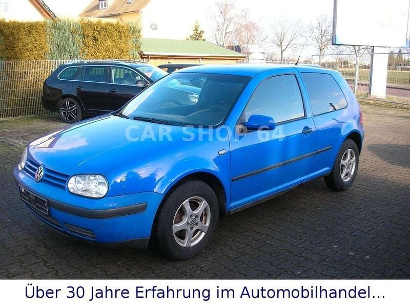 Blau Gebraucht 1998 VW Golf Limousine | 499 € (Superpreis) - Bild 1/4