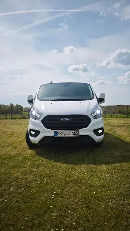Gebraucht Ford Transit Custom 170 PS (125 kW) 2021 Weiß Van / Kleinbus
