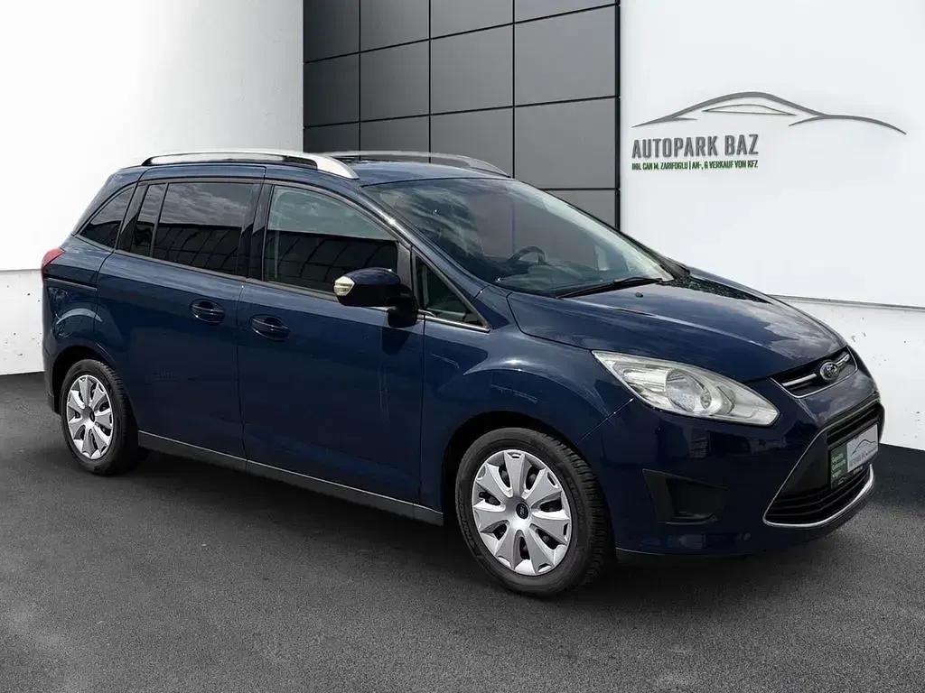 Gebraucht Ford Grand C-Max Trend 101 PS (74 kW) 2013 Blau Van / Kleinbus