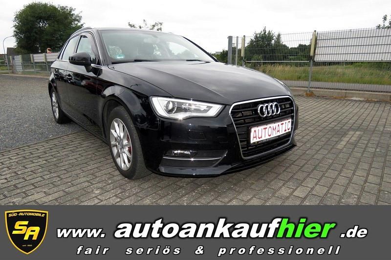 Phantomschwarz Gebraucht 2013 Audi A3 Sportback Ambiente Kombi | 12.990 € (Superpreis) - Bild 1/4