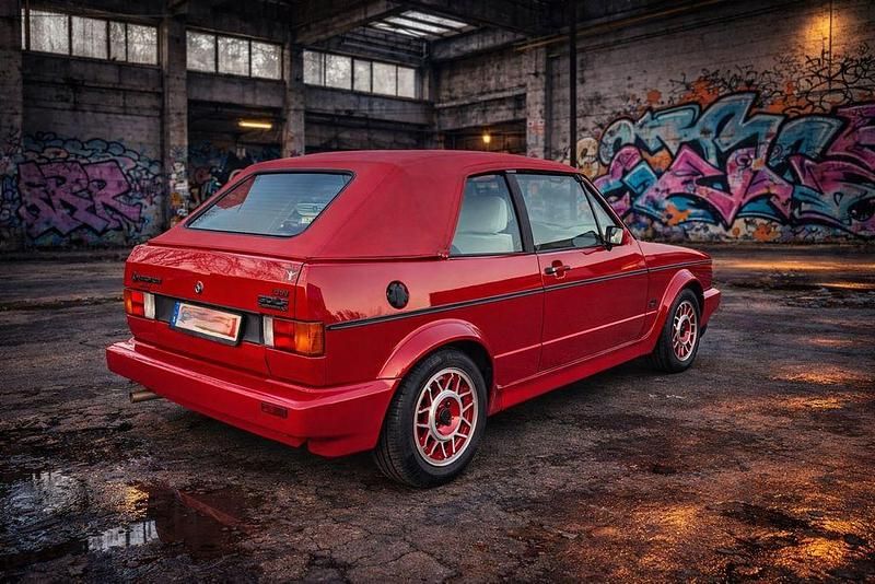 Gebraucht VW Golf Cabriolet 95 PS (69 kW) 1989 Rot Cabrio