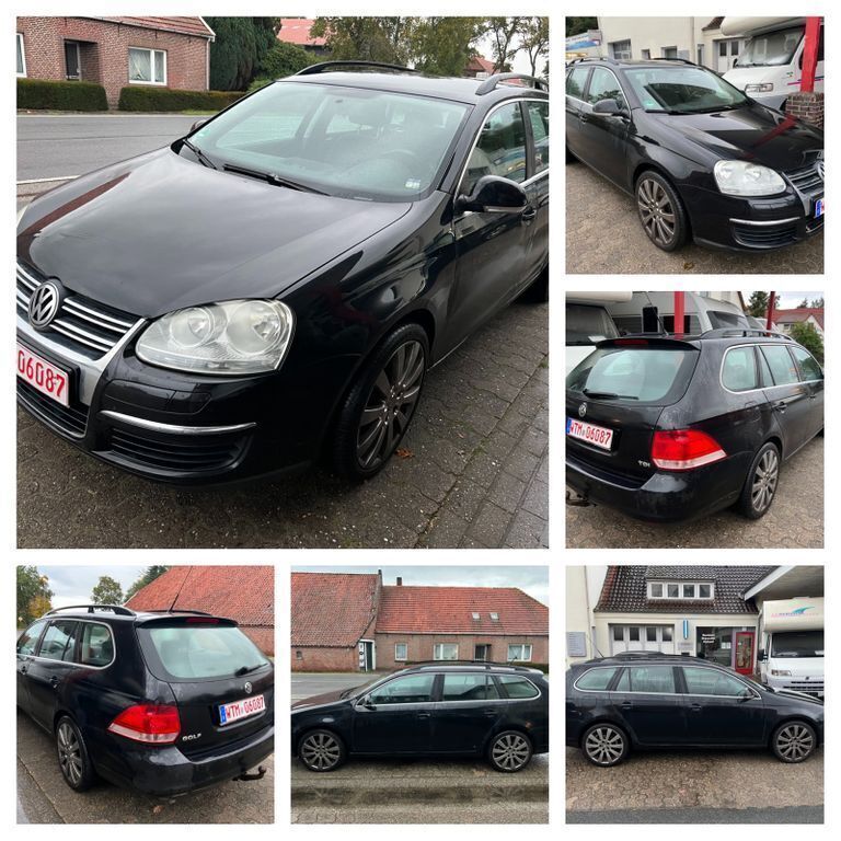 Gebraucht VW Golf V Comfortline 105 PS (77 kW) 2008 Schwarz Kombi