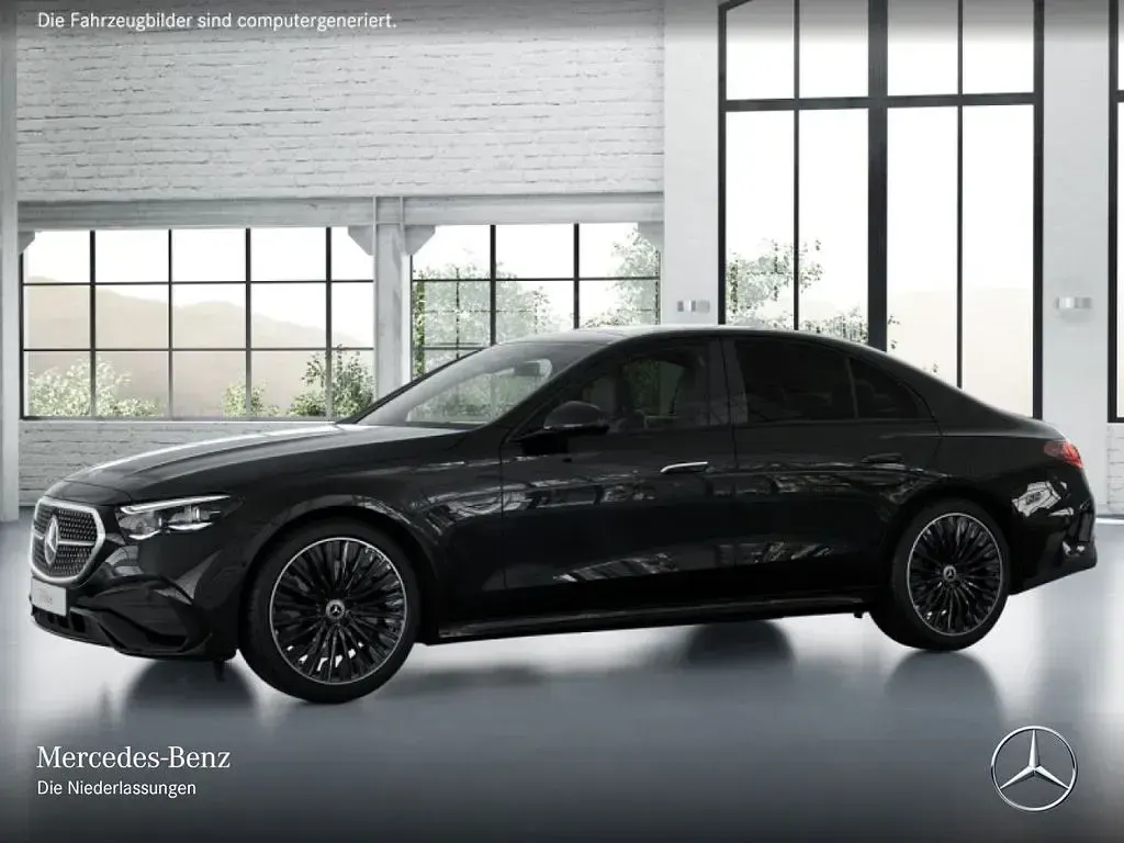 Second-hand Mercedes E220 AMG 197 CP (144 kW) 2025 Negru Berlinǎ